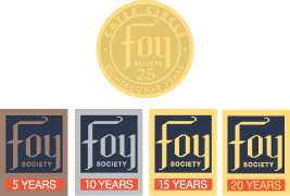 Foy Society Pins