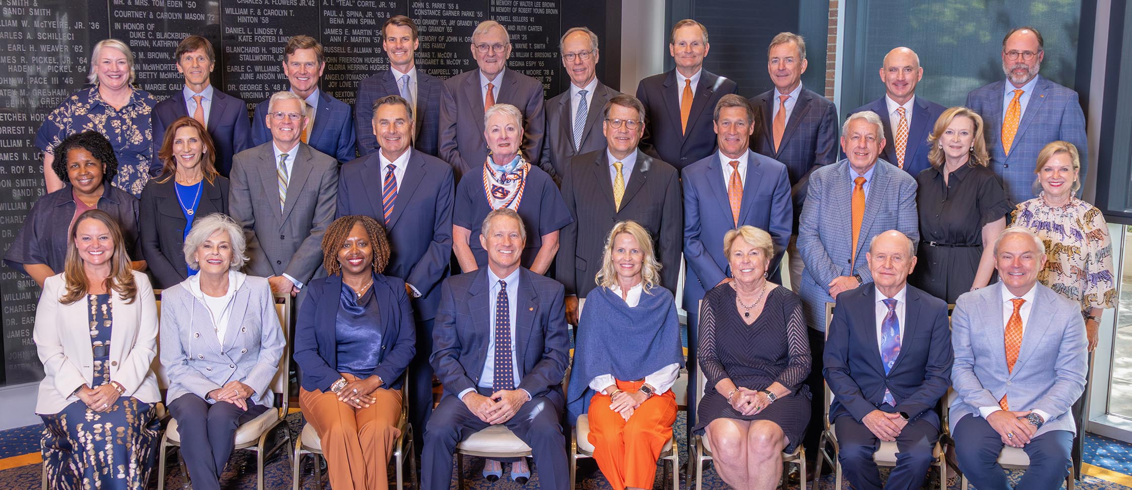 Auburn University Foundation Board Members Group Photo