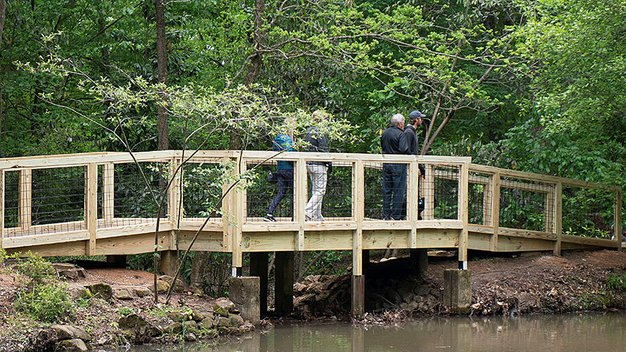 Auburn Arboretum Bridge